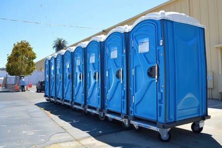 Portable Power for Buildings and Restrooms